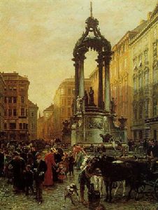 Kohlmarkt In Wien by Alois Schoenn