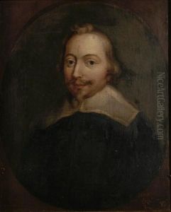 Portrait Of John Pym, Bust-length, In A Painted Oval