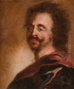 Pasticcio-portrat Zar Peters D. Gr. Von Rusland by Anthoni Schoonjans