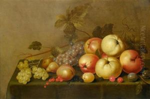 A Fruit Still Life by Floris Gerritsz. van Schooten