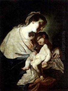 Madonna Mit Kind by Josef Schopf