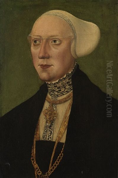 Portrat Der Maria Jacobaa Von Baden, Ehefrau Von Wilhelm Iv Von Bayern - view 1