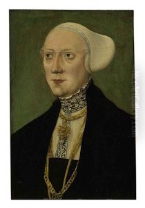 Portrait Of Maria Jacobaa Von Baden, Wife Of Duke Wilhelm Iv Of Bavaria
