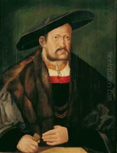 Bildnis Eines Herrn by Hans Schoepfer