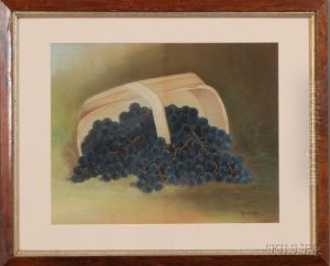 Punnet With Grapes. Punnet With Grapes.