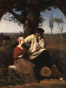 The Meeting Place by Heinrich Frederic Schopin