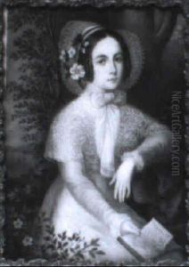 Bildnis Einer Lesenden Dame by Julius Schoppe the Elder