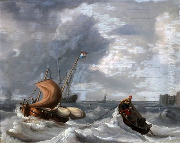 Het Binnenhalen Van De Netten - view 1