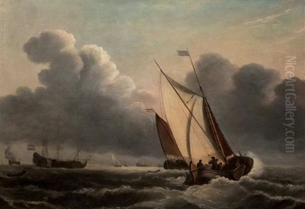 Navires Dans La Tempete - view 1