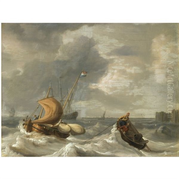 Hauling In The Nets - view 1