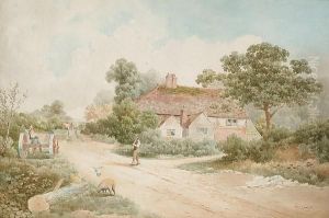 Rural Life In The Summer by Albert Edward Bowers