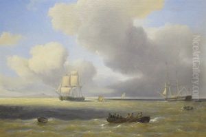 Marine Hollandaise by Petrus Jan (Johannes) Schotel