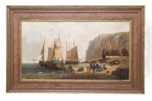 Escenas De Pescadores by Anton Schoth