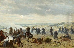 Kampf Der Wurttembergischen Artillerie Am 30.11.1870 Beim Jagerhof