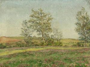 Spring Landscape by Karl Holger Jacob Schou