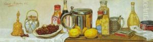 Obststilleben by Karl Holger Jacob Schou