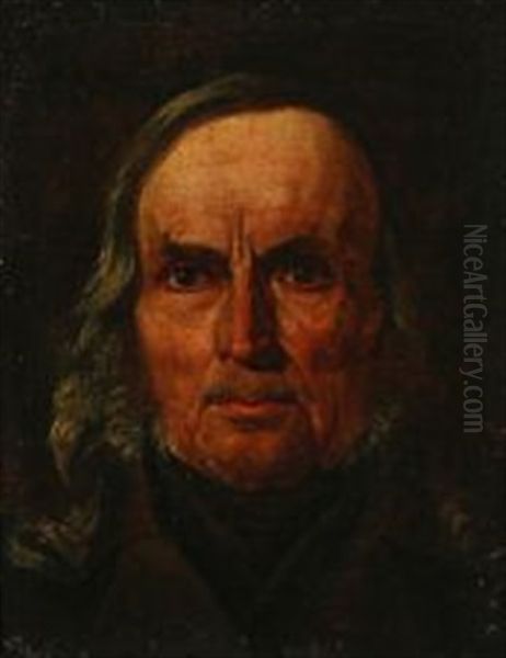 Portrait Of A Elderly Man - view 1
