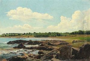 Coastal Scene by Peter Johan Schou