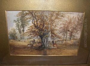 A Scene In Knole Park, Kent