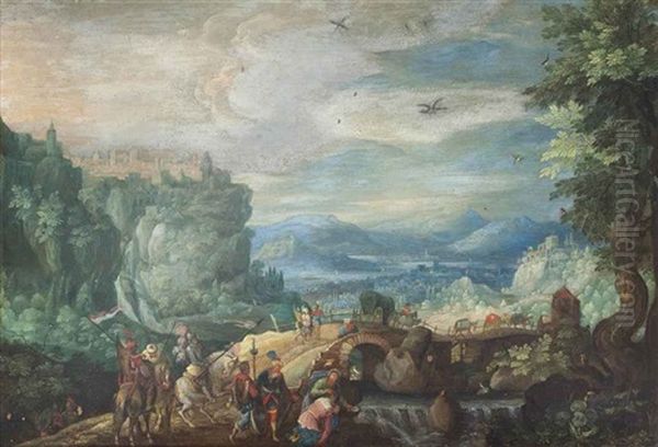 The Baptism Of The Eunuch - view 1
