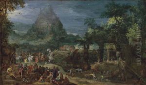 The Tower Of Babel by Pieter Schoubroeck