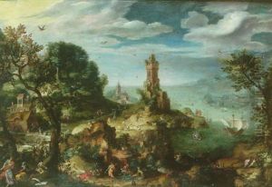 Paysage Avec Agar Et L'ange