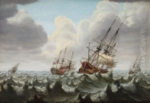 Seabattle Between Swedish And English Ships (the Last Battle Of Oland)