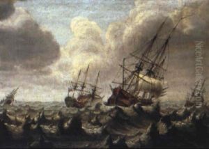 Sj"strid Mellan Svenska Och Engelska Skepp by Johan Tietrich Schoultz