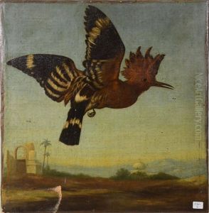 Huppe Survolant Un Paysage Oriental by Aert Schouman
