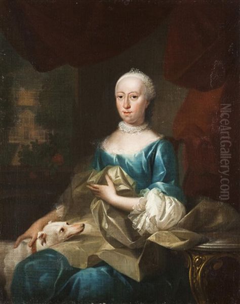 Ebenbild Einer Dame Mit Hundchen - view 1