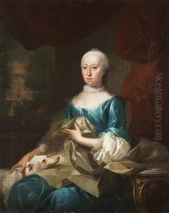 Ebenbild Einer Dame Mit Hundchen Ebenbild Einer Dame Mit Hundchen
