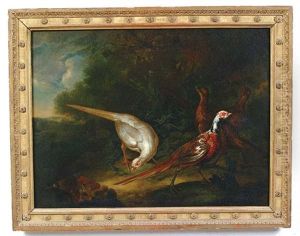 Pheasants In A Landscape by Aert Schouman