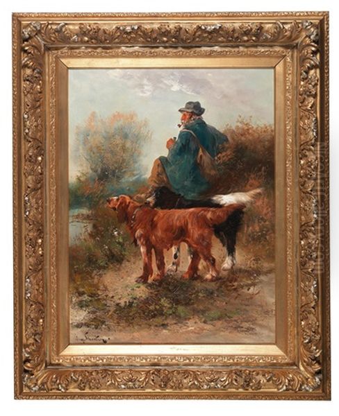 Walker With Dogs - view 1