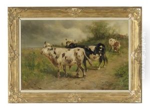 Cattle In The Field by Henry Schouten