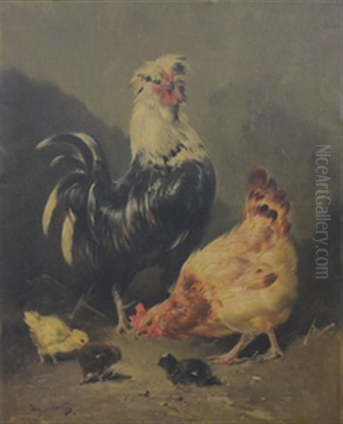 Coqs Et Poules (pair) - view 1
