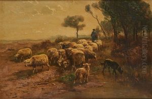 La Conduite Du Troupeau De Moutons by Henry Schouten