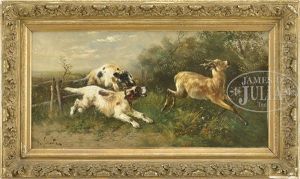 In Pursuit Of The Deer by Henry Schouten