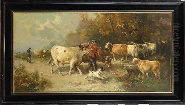 Fermier Et Ses Vaches - view 1