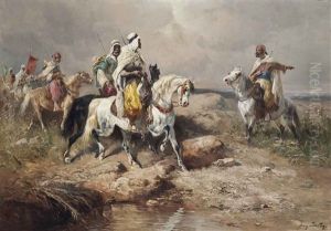 Arabian Horsemen by Henry Schouten