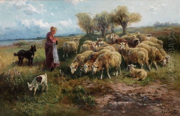 Bergere Aux Moutons - view 1
