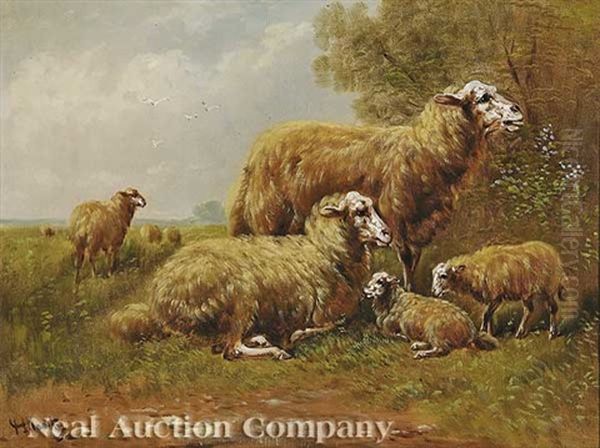 Sheep (+ Chicken And Roosters; 2 Works) - view 1