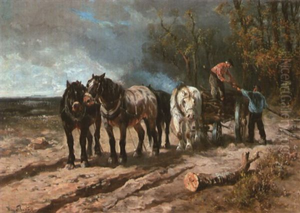 Collecting Lumber - view 1