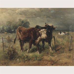 A Frisky Bull by Henry Schouten