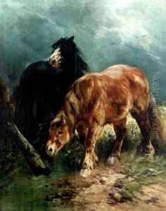 Chevaux A L'abreuvoir thumbnail