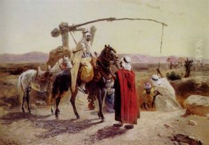Halte De La Caravane Au Puits Halte De La Caravane Au Puits
