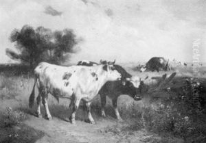 Vache Au Paturage by Henry Schouten