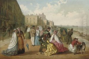 Chain Pier, Brighton by Jane Maria Bowkett