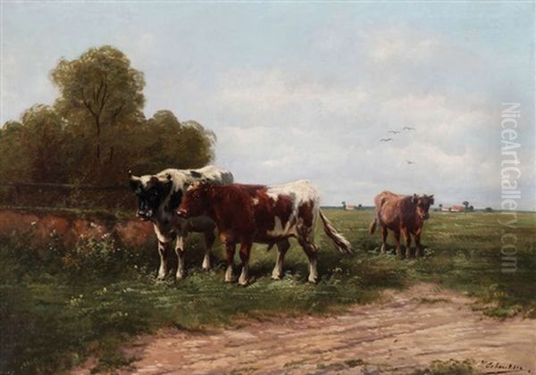 Vaches Au Pre - view 1