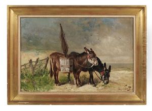 Resting By A Fence by Henry Schouten