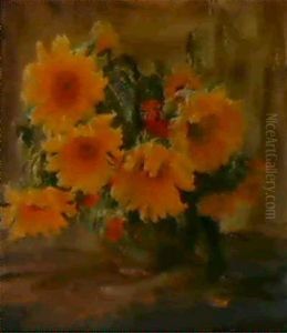 Sonnenblumen by Emil Schovanek